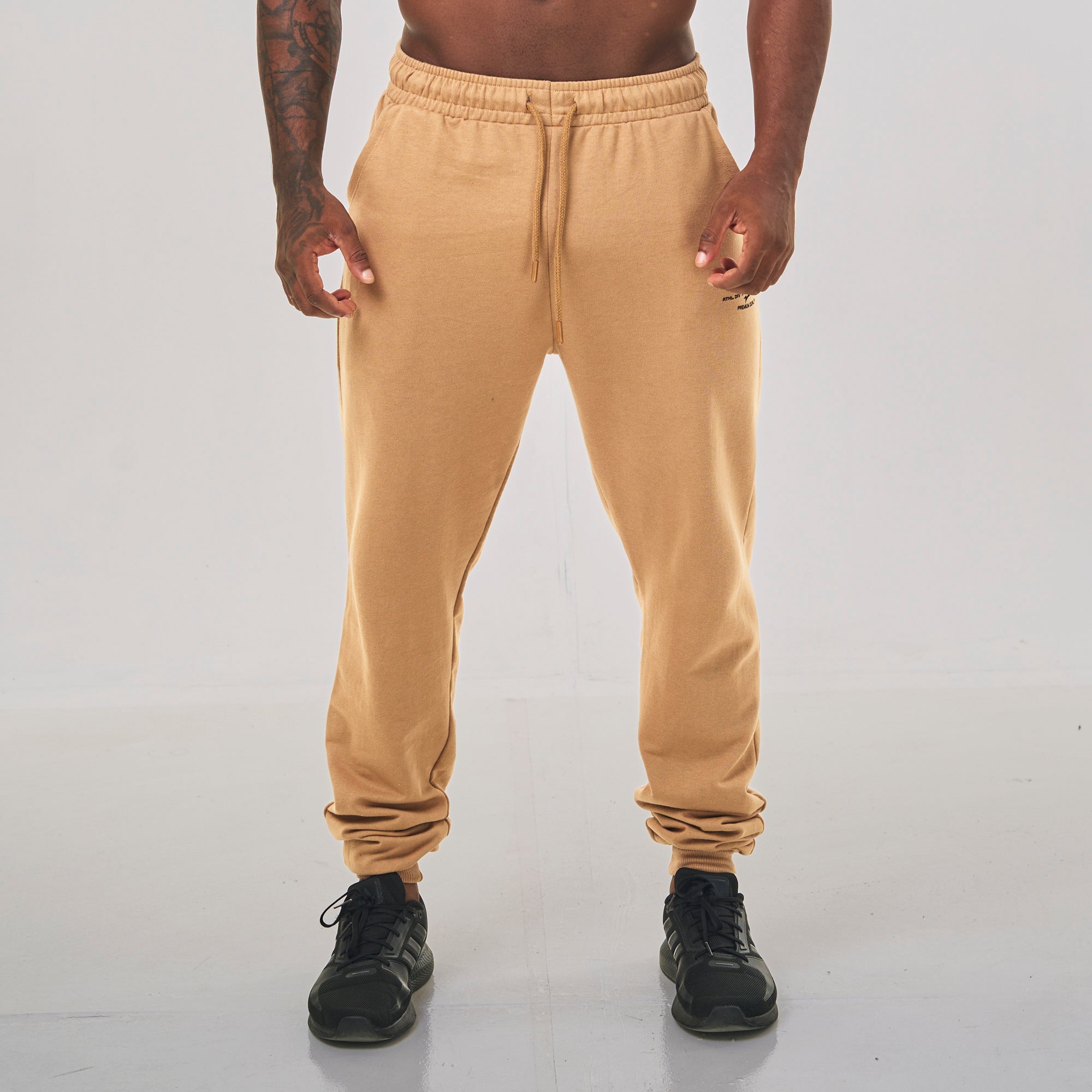 Calça Moletom Jogger Athletic Marrom