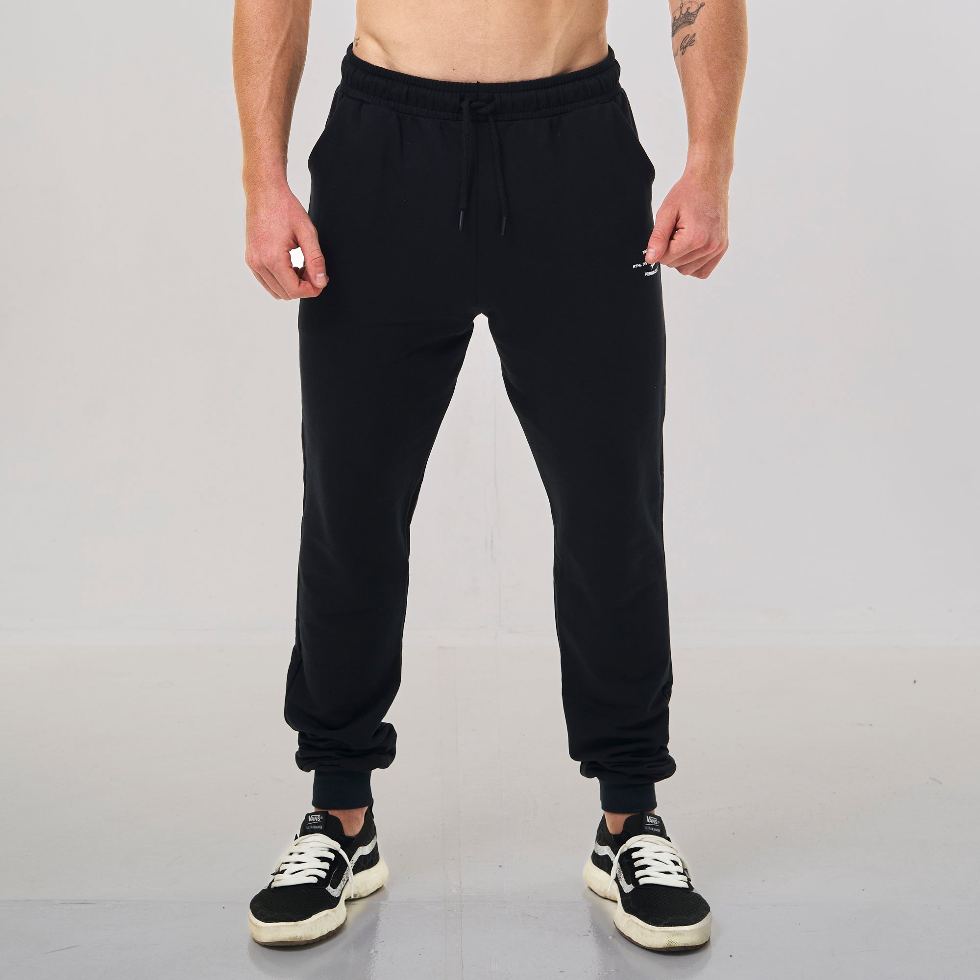 Calça Moletom Jogger Athletic Preto