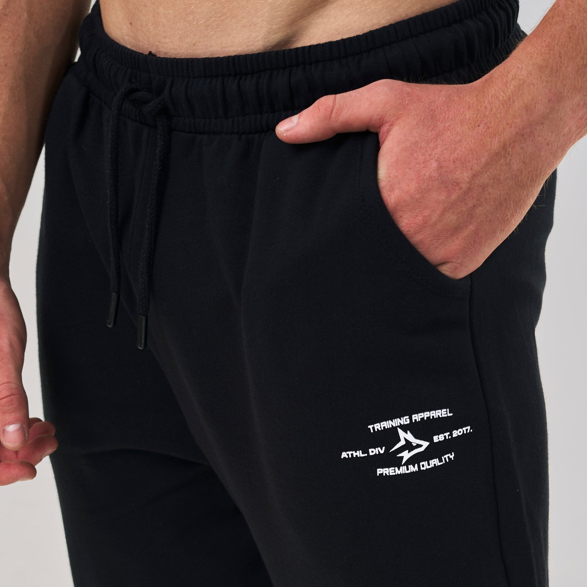 Calça Moletom Jogger Athletic Preto
