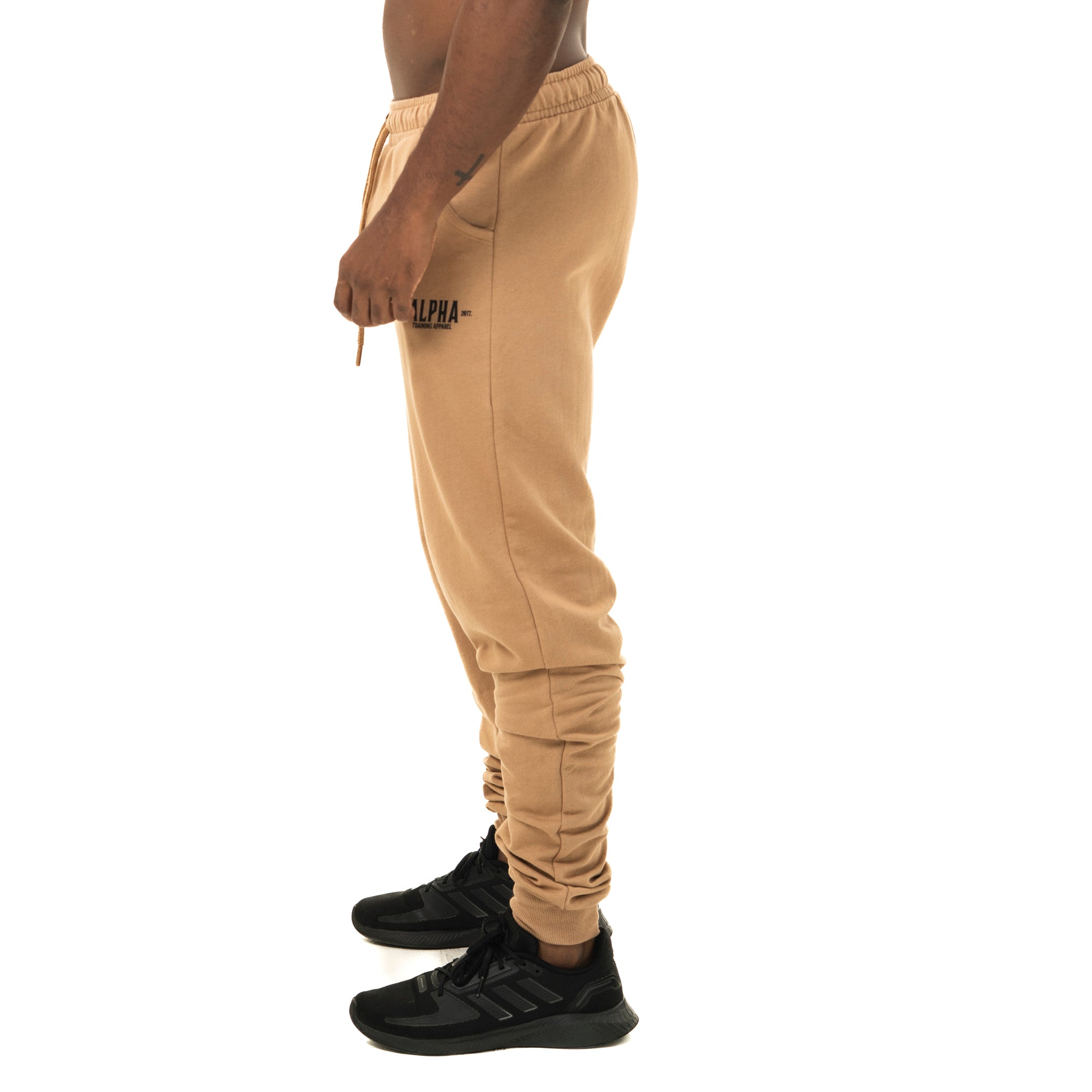Calça Moletom Jogger Marrom Champion