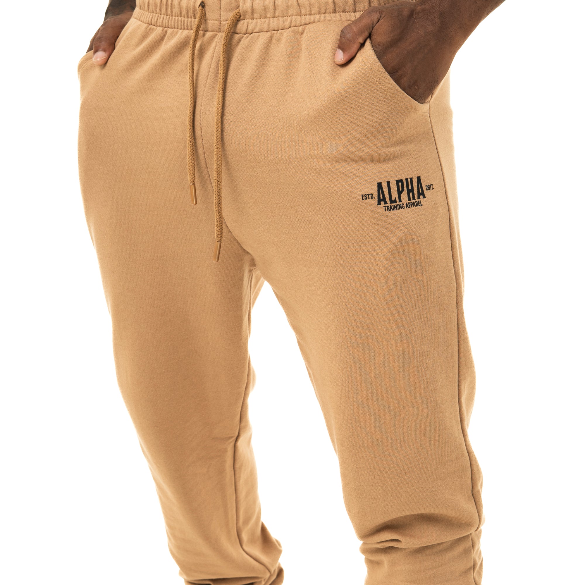 Calça Moletom Jogger Marrom Champion