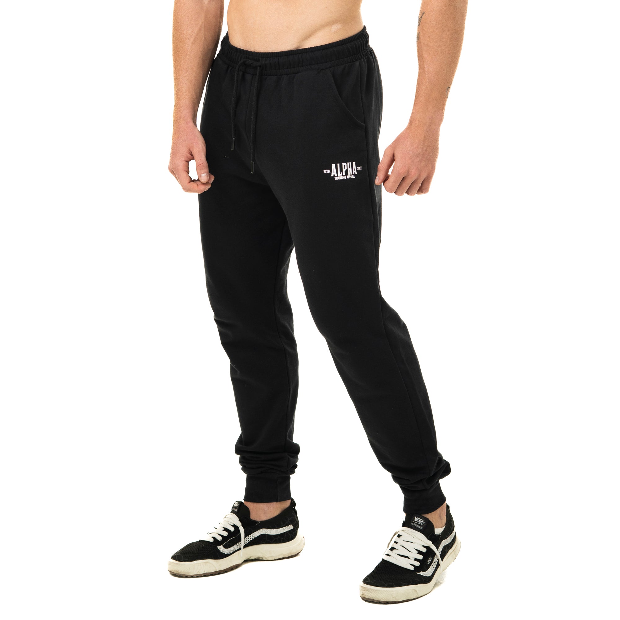 Calça Moletom Jogger Preta Champion