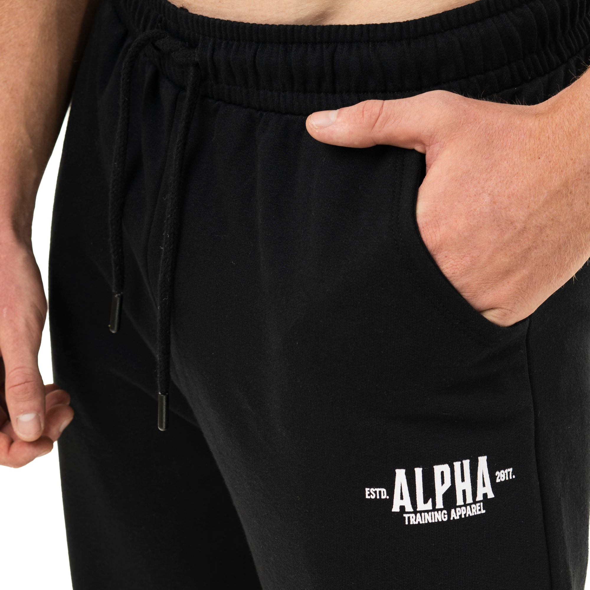 Calça Moletom Jogger Preta Champion