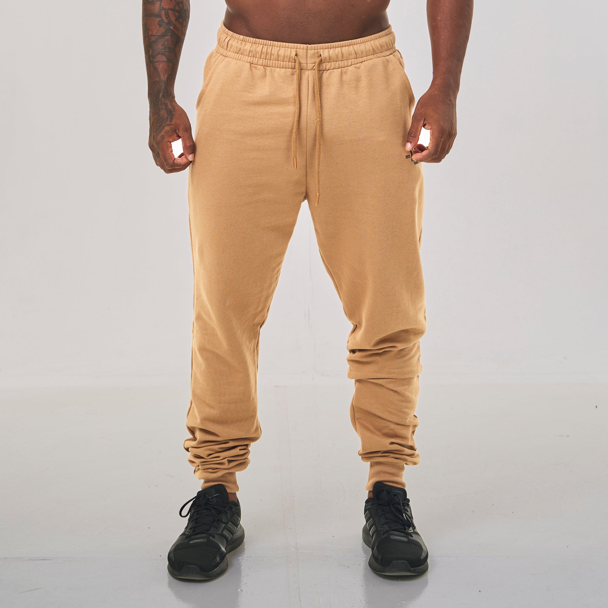 Calça Moletom Jogger Marrom Champion