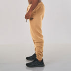 Calça Moletom Jogger Marrom Champion
