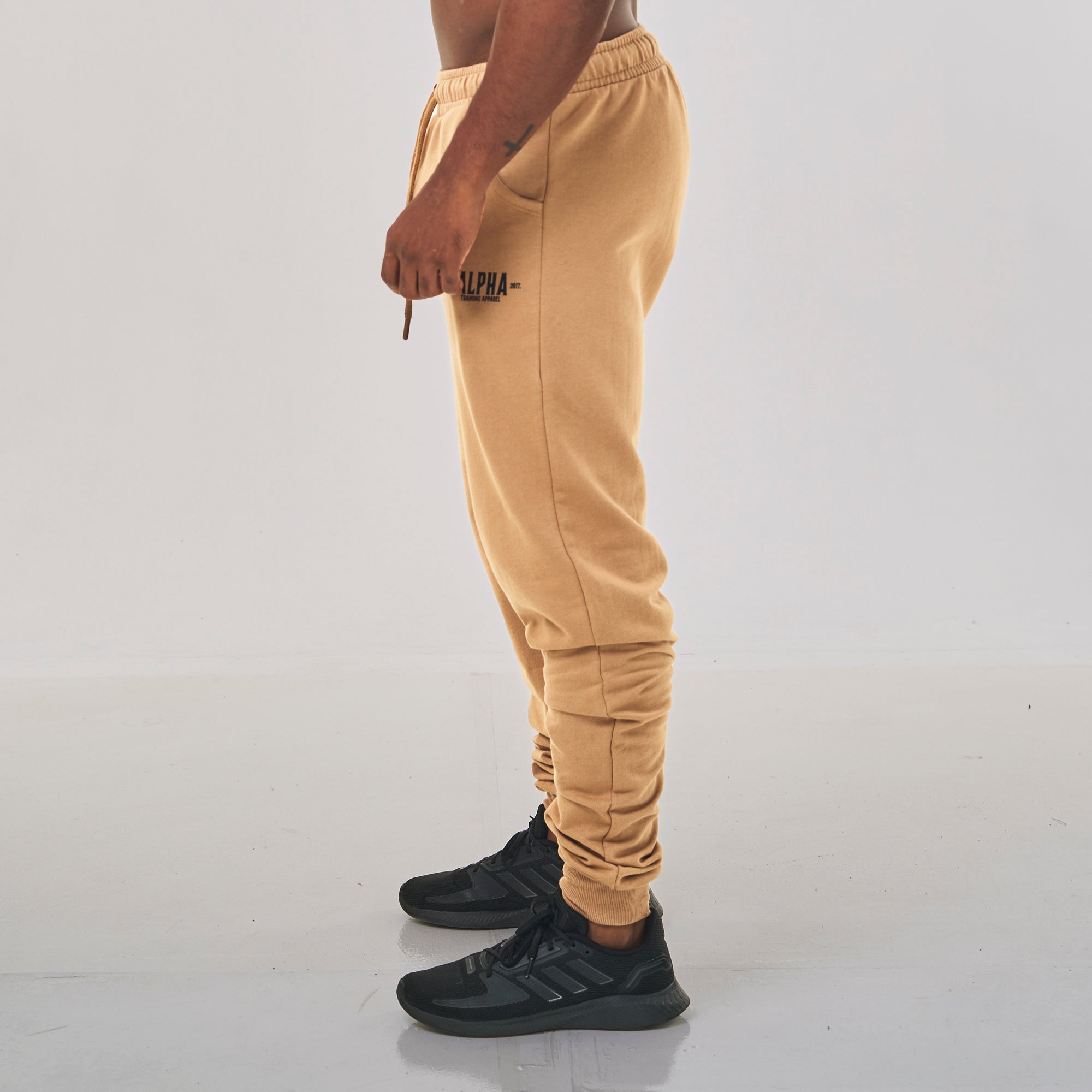 Calça Moletom Jogger Marrom Champion