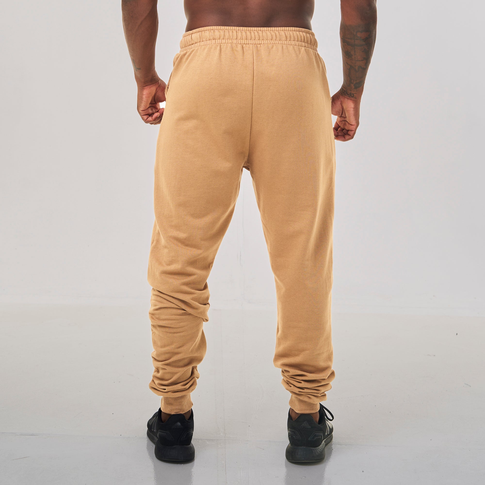 Calça Moletom Jogger Marrom Champion