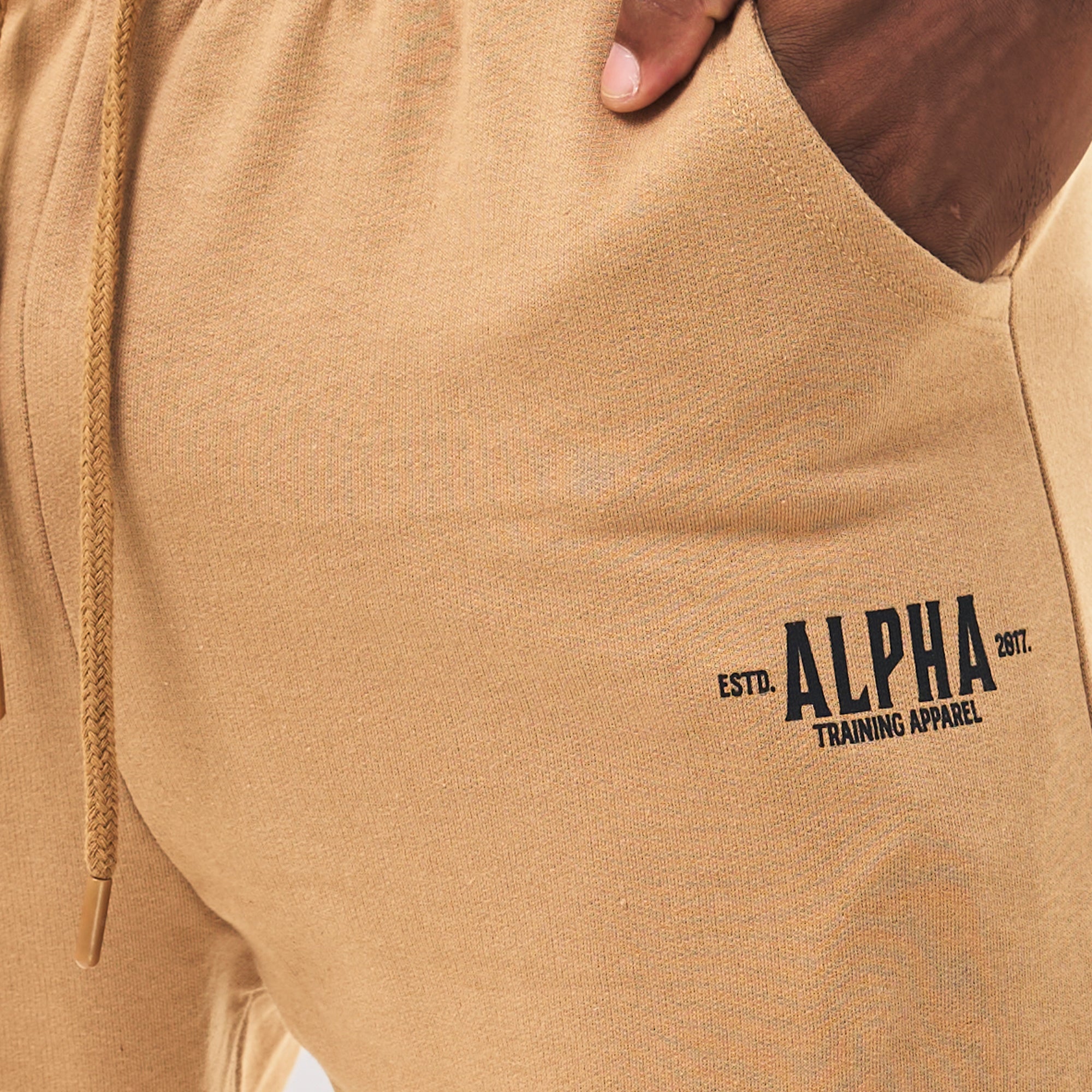 Calça Moletom Jogger Marrom Champion