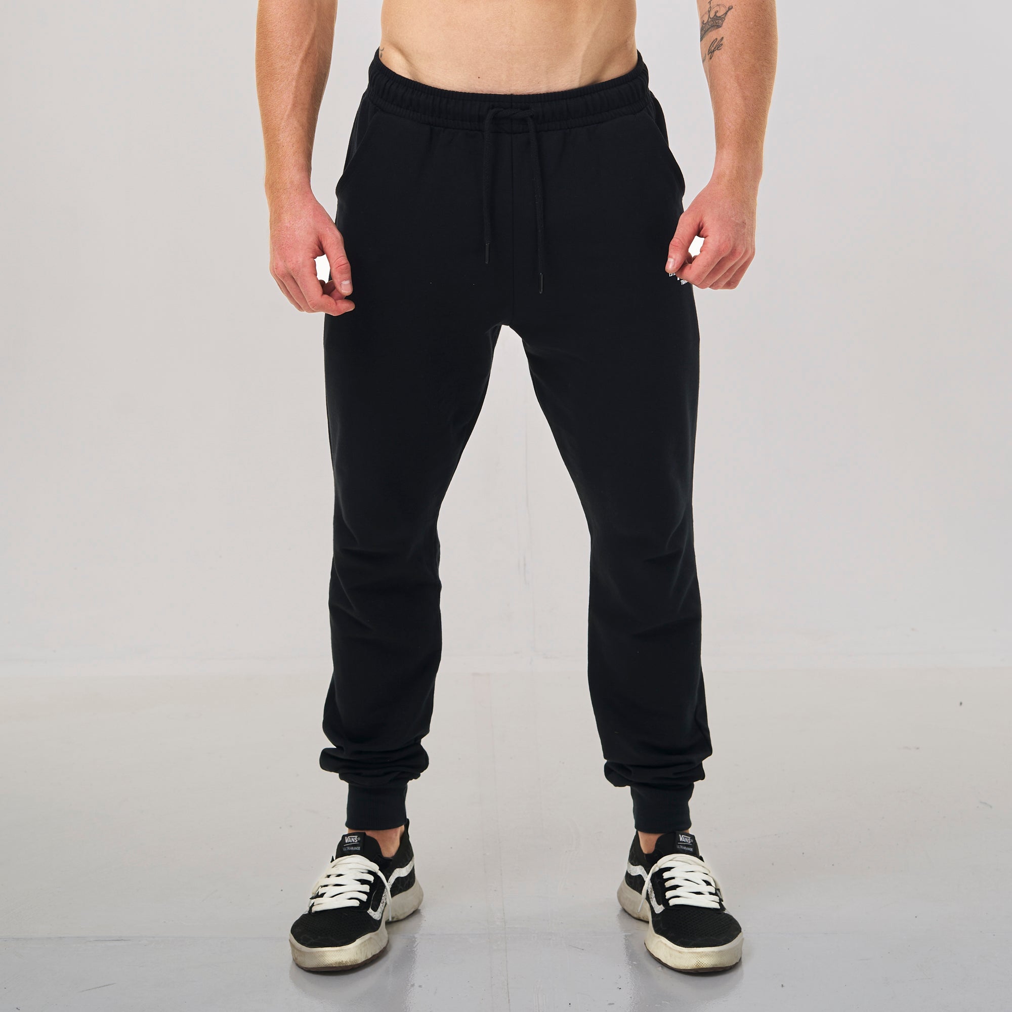 Calça Moletom Jogger Preta Champion