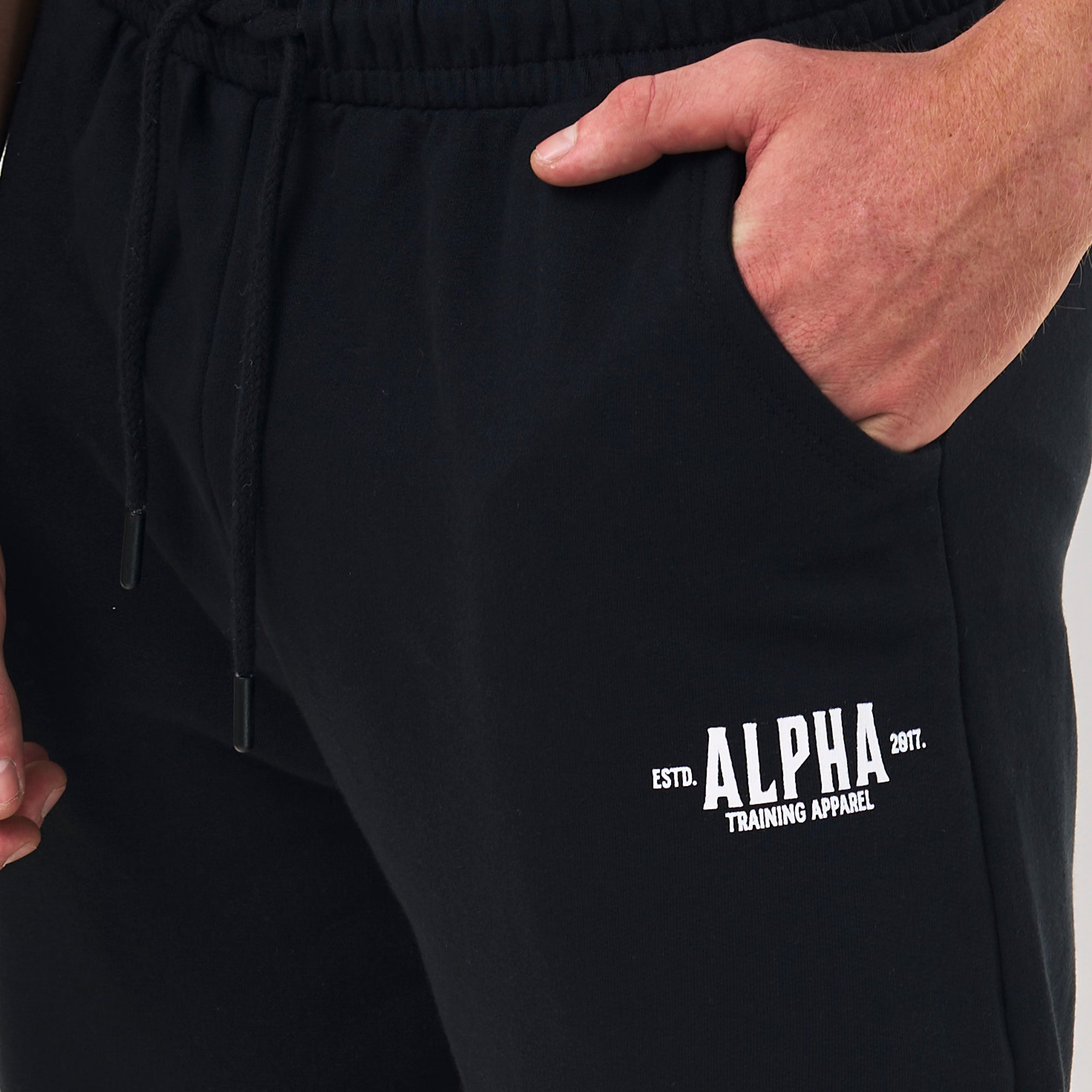 Calça Moletom Jogger Preta Champion