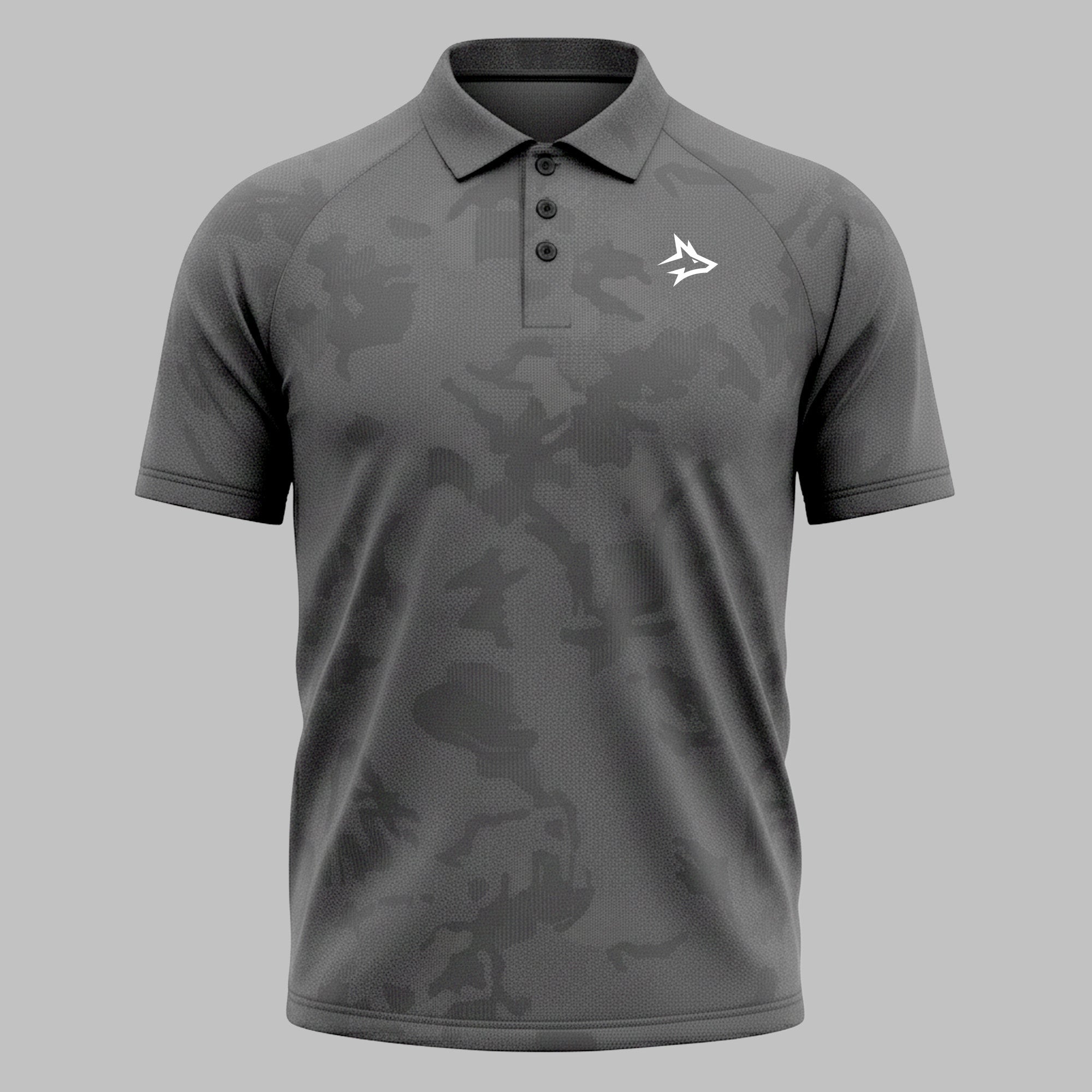 Camisa Polo Apex Dry New Lupus Cinza - Sem Costura
