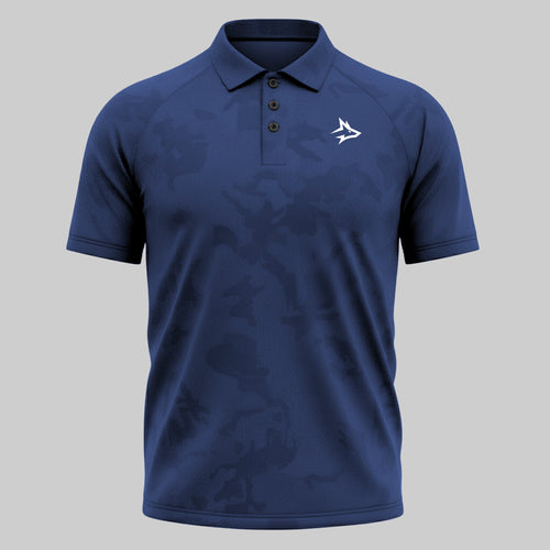 Camisa Polo Apex Dry New Lupus Marinho - Sem Costura