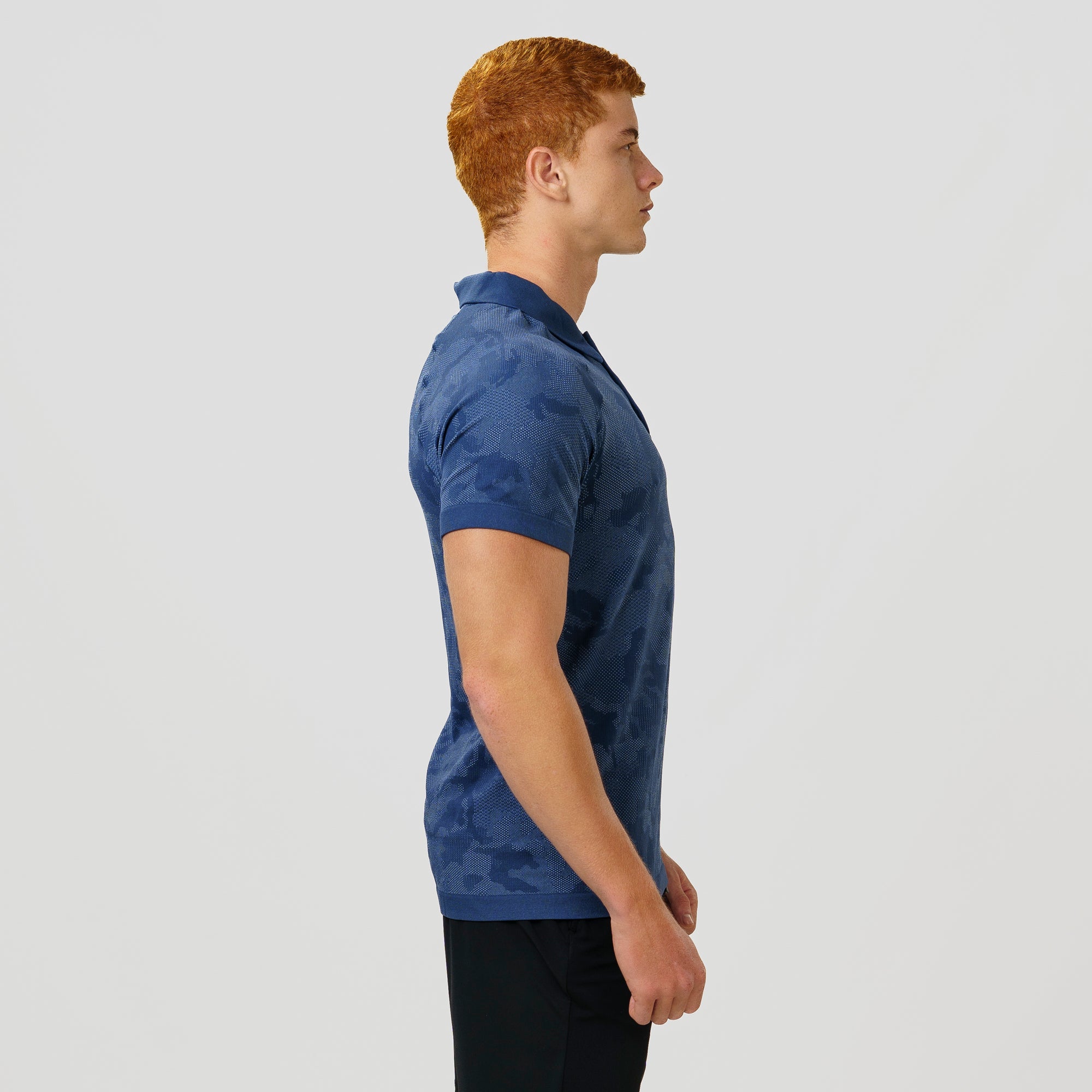 Camisa Polo Apex Dry New Lupus Marinho - Sem Costura