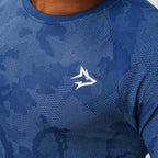 Camisa Manga Longa Apex Dry New Lupus Marinho - Sem Costura