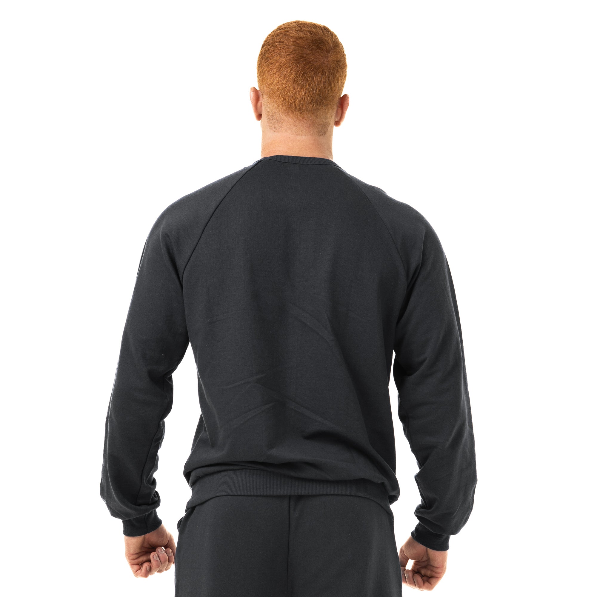 Camisa Moletom Manga Longa Preta New Lupus