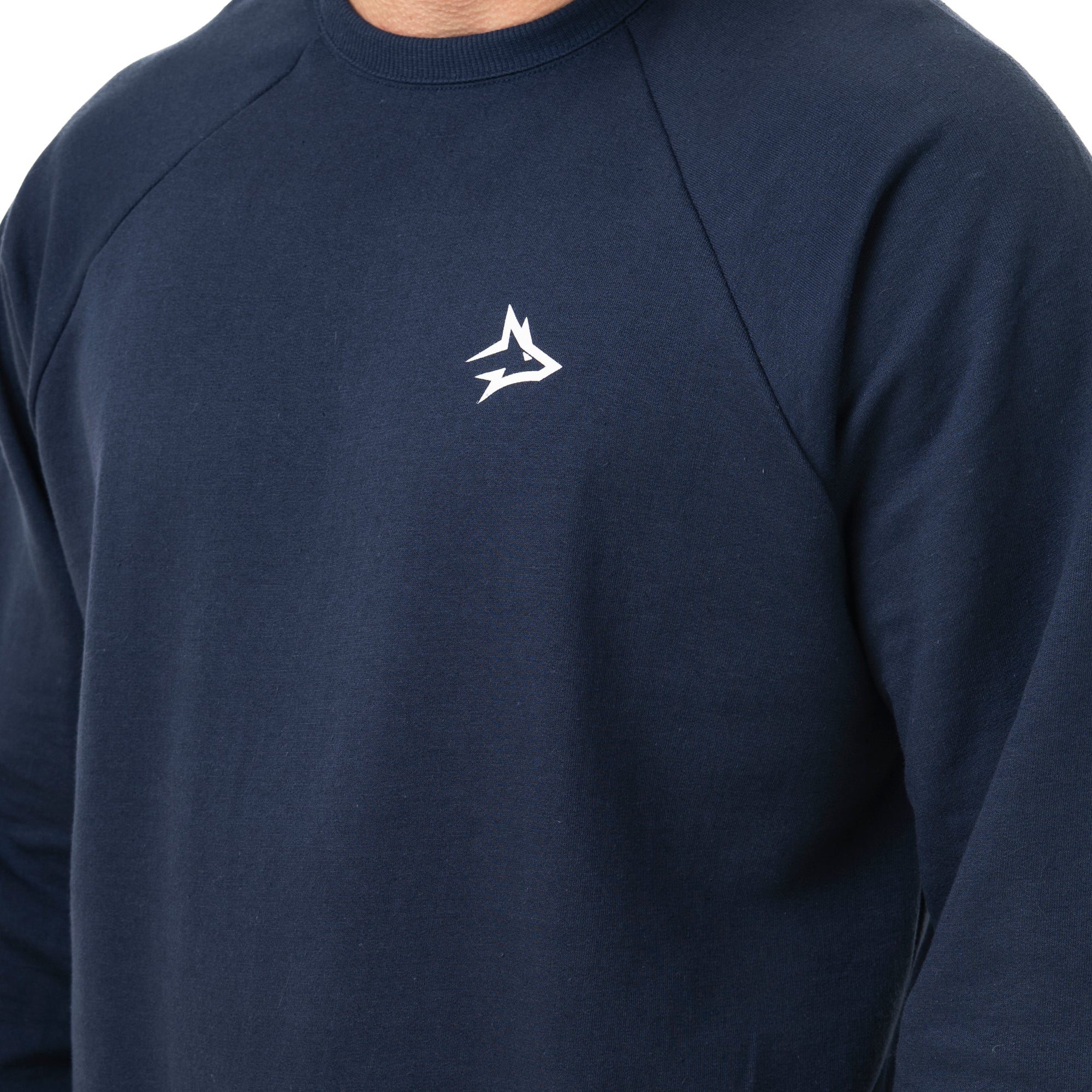 Camisa Moletom Manga Longa Marinho New Lupus