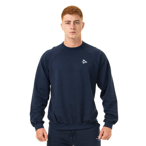 Camisa Moletom Manga Longa Marinho New Lupus