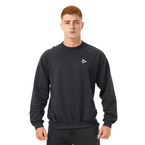 Camisa Moletom Manga Longa Preta New Lupus