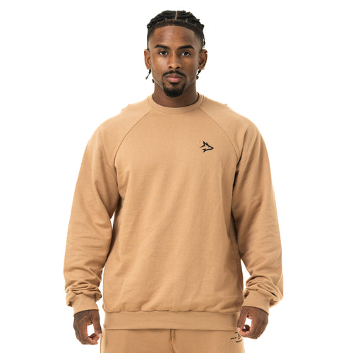 Camisa Moletom Manga Longa Marrom New Lupus