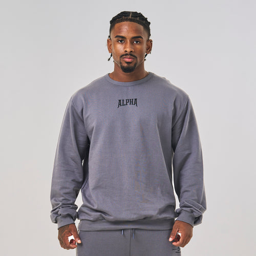 Camisa Moletom Manga Longa Chumbo Legacy