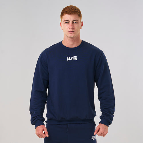 Camisa Moletom Manga Longa Marinho Legacy