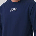 Camisa Moletom Manga Longa Marinho Legacy
