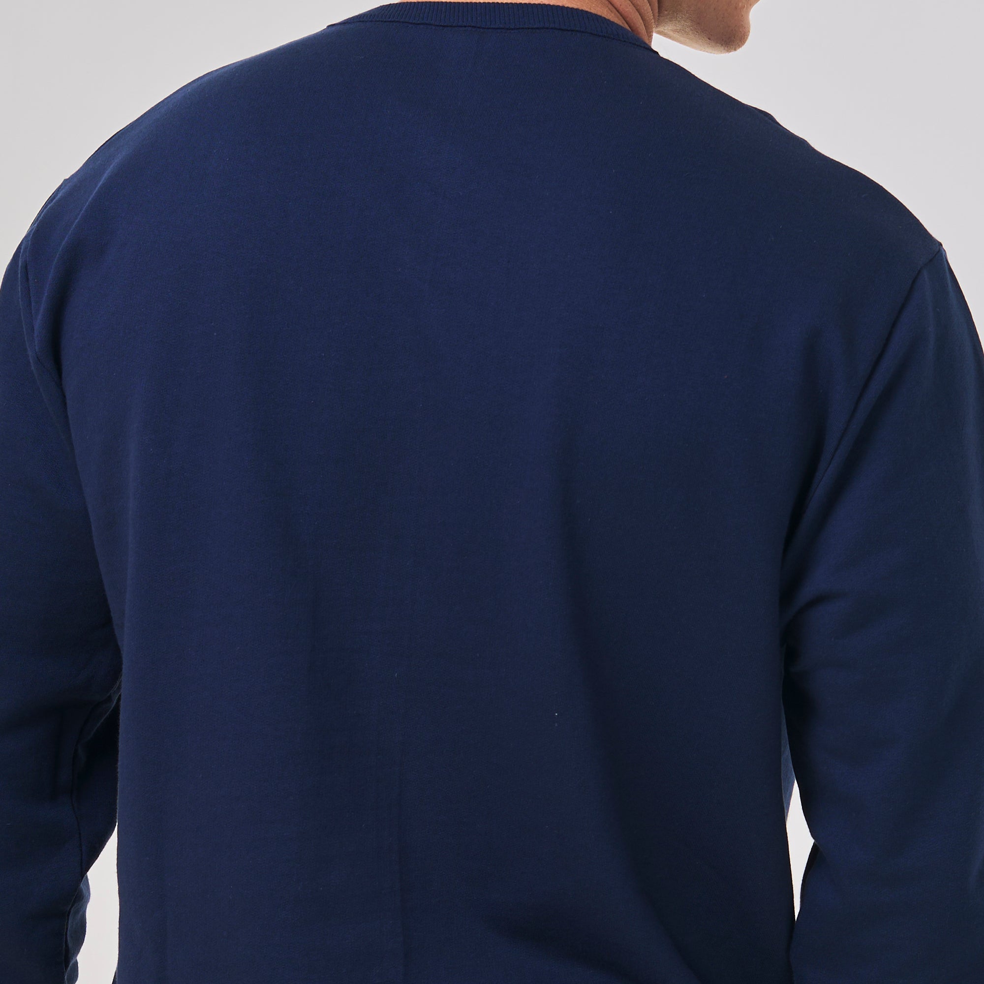 Camisa Moletom Manga Longa Marinho Legacy