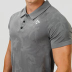 Camisa Polo Apex Dry New Lupus Cinza - Sem Costura