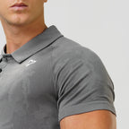 Camisa Polo Apex Dry New Lupus Cinza - Sem Costura
