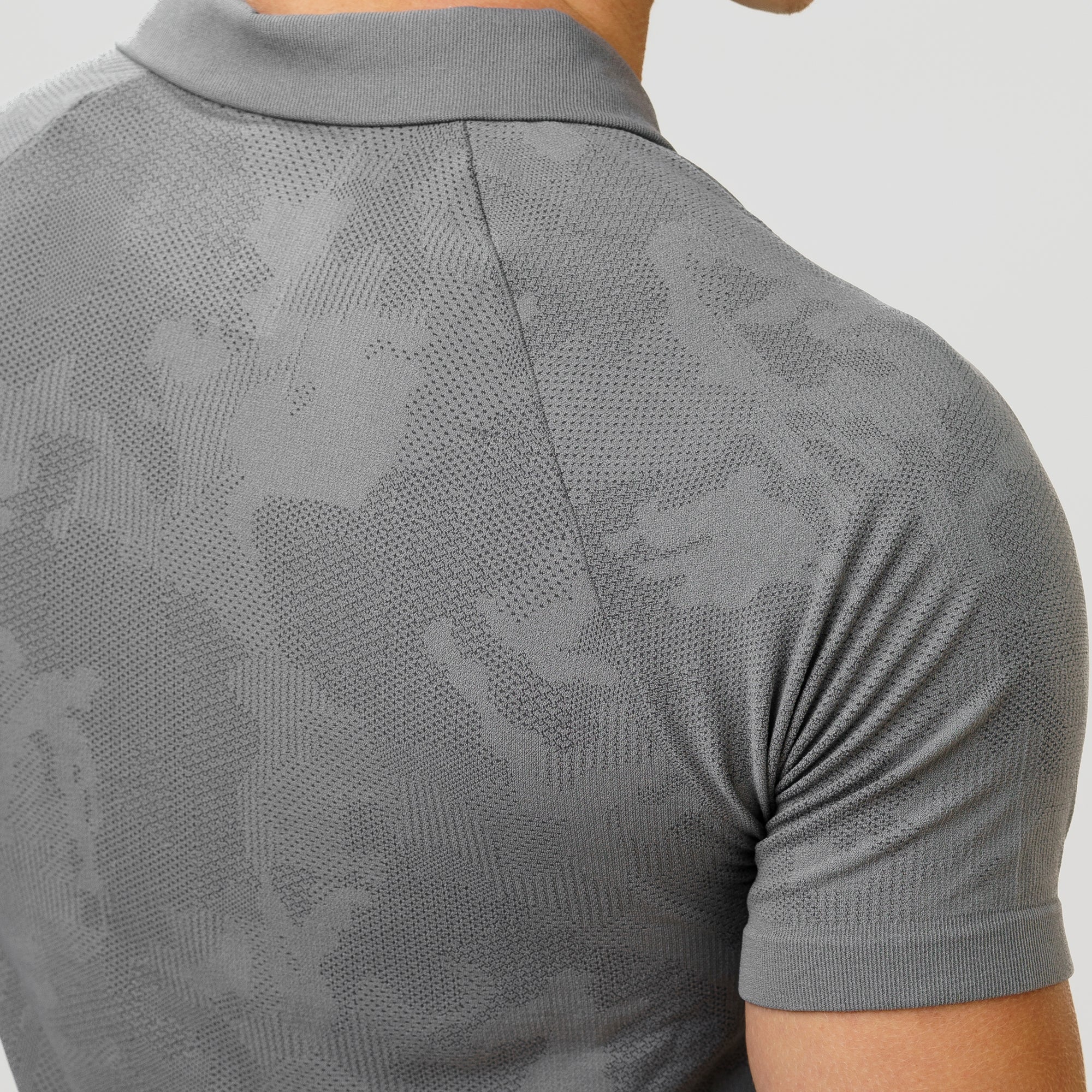 Camisa Polo Apex Dry New Lupus Cinza - Sem Costura