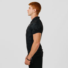 Camisa Polo Apex Dry New Lupus Preto - Sem Costura