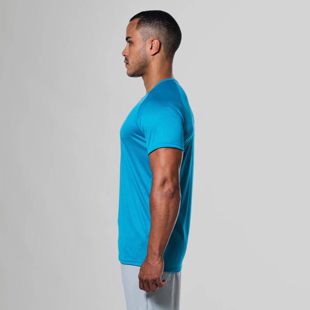 Camiseta Dry Fit Balance Azul Pacifico