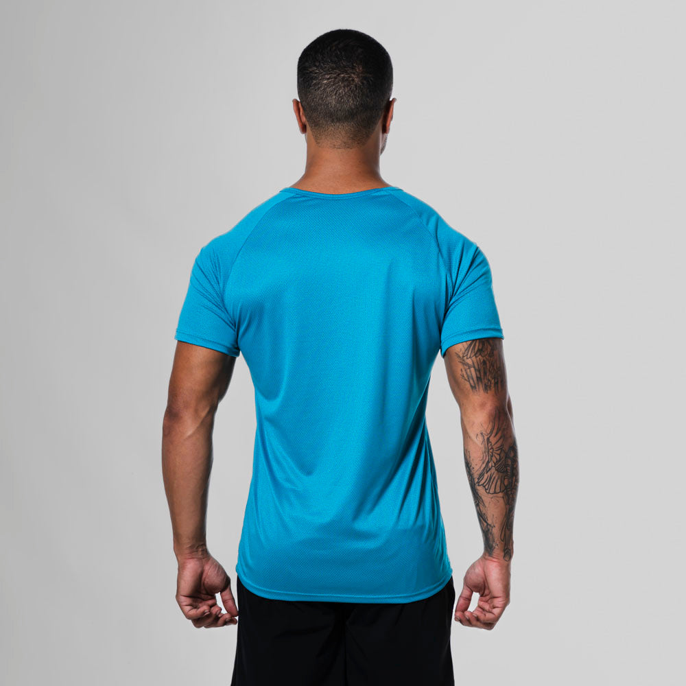 Camiseta Dry Fit Horizon Azul Pacifico