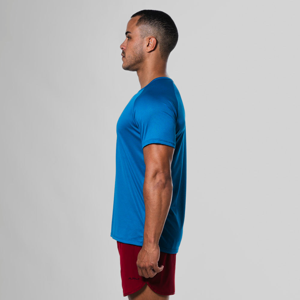 Camiseta Dry Fit Motion Azul Safira