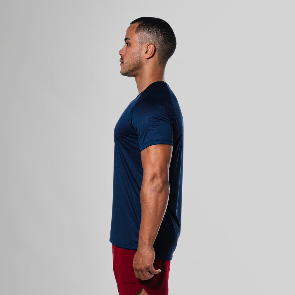 Camiseta Dry Fit Motion Marinho Ashir