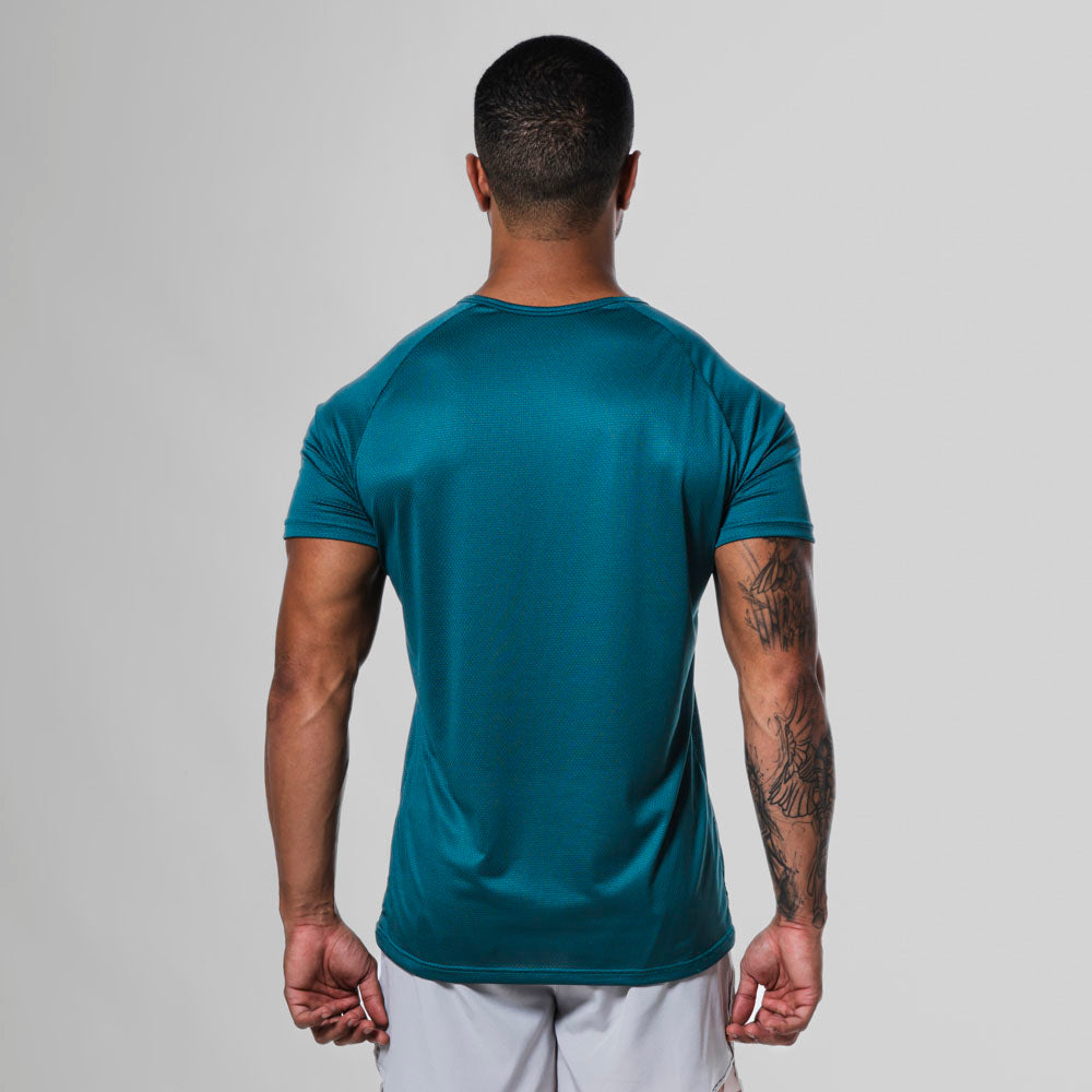 Camiseta Dry Fit Parallel Line Verde Opaco