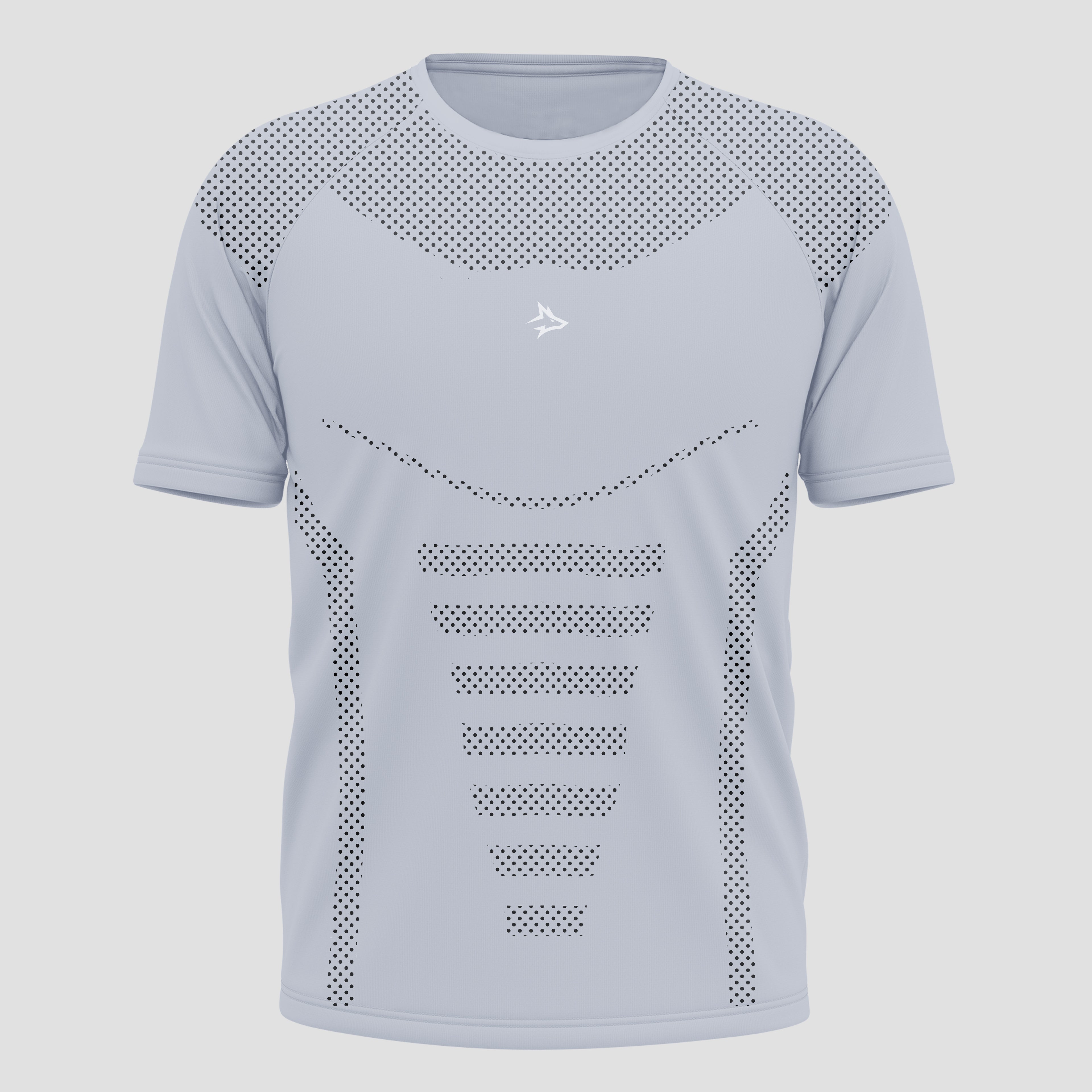 Camiseta Apex Dry Core Cinza Gelo - Sem Costura
