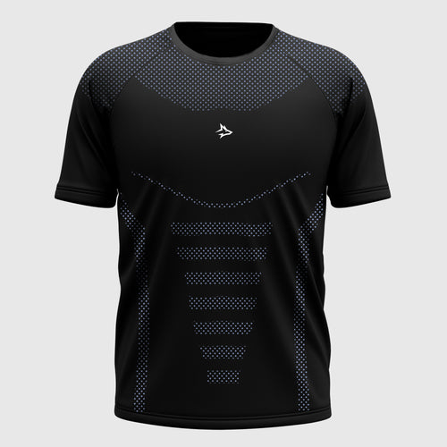 Camiseta Apex Dry Core Preto - Sem Costura