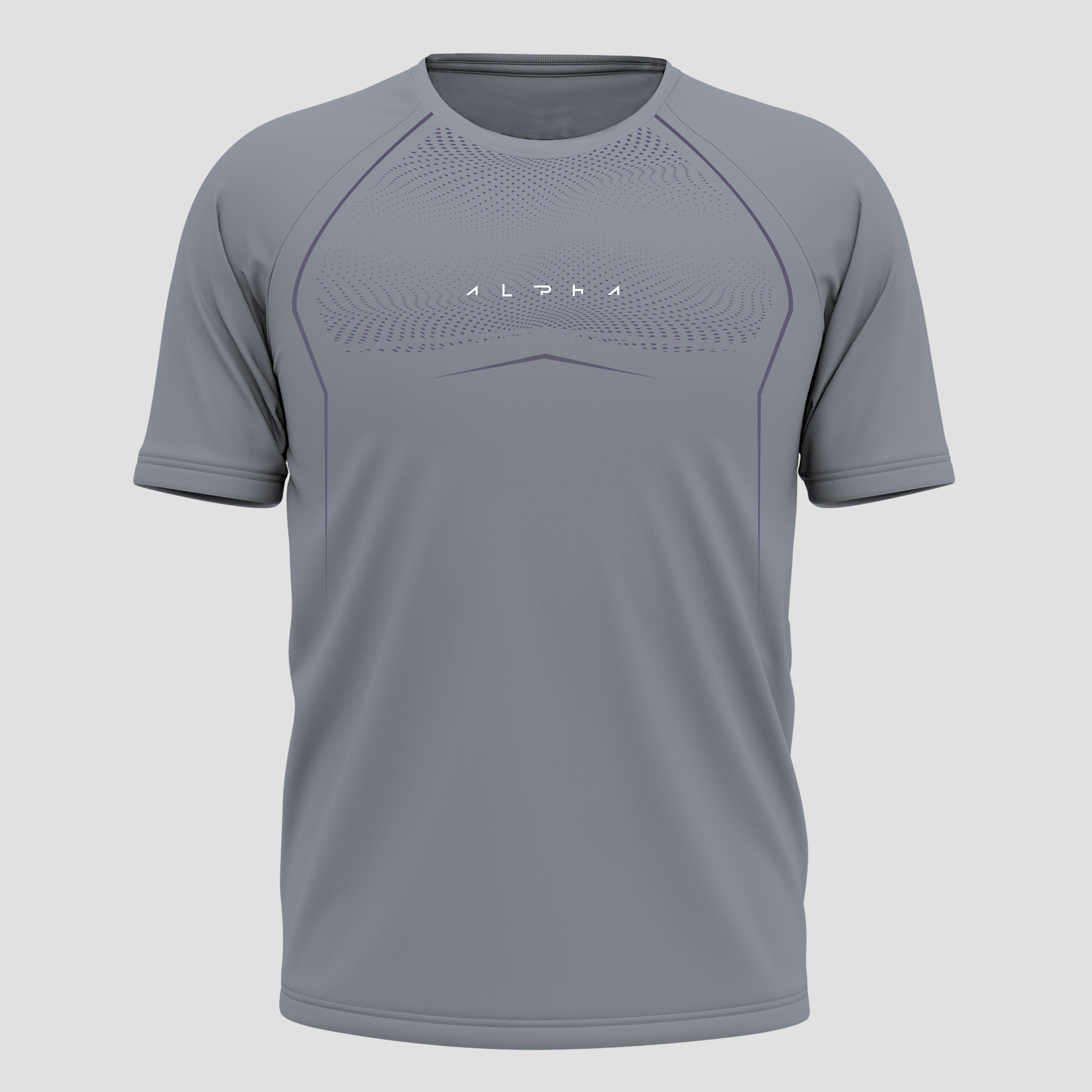 Camiseta Apex Dry Evolution Cinza - Sem Costura