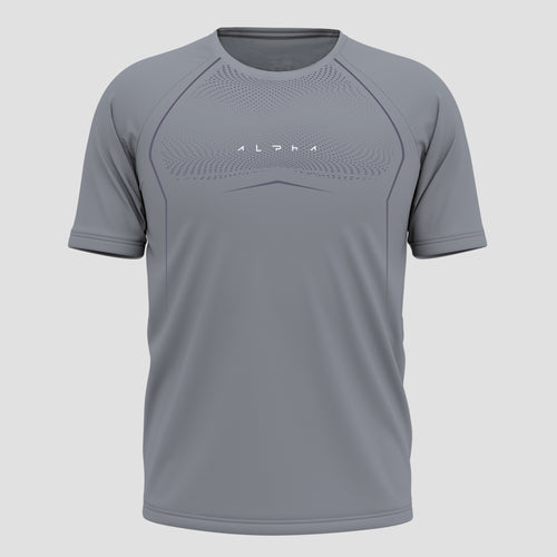 Camiseta Apex Dry Evolution Cinza - Sem Costura