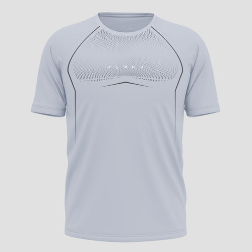 Camiseta Apex Dry Evolution Cinza Gelo - Sem Costura