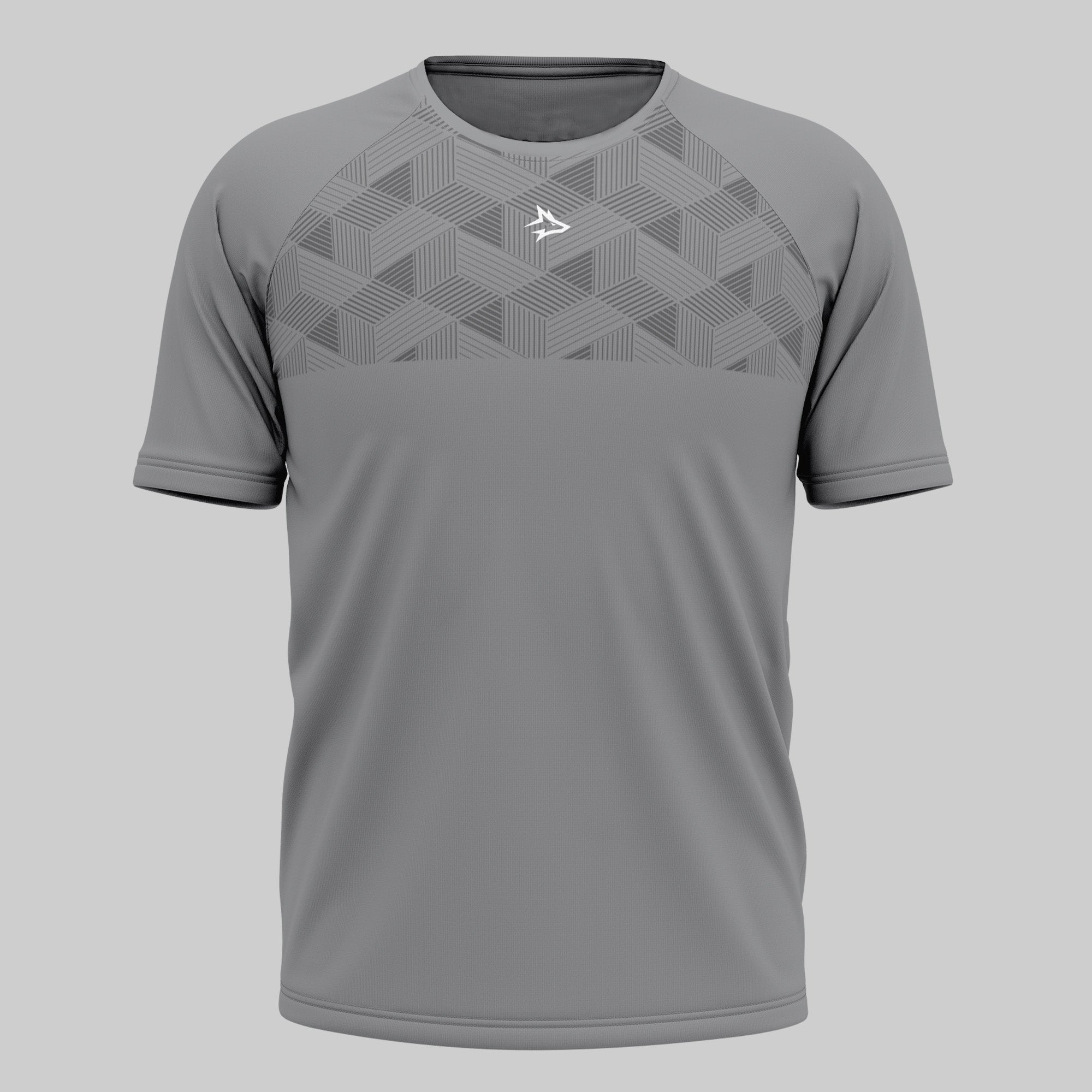 Camiseta Apex Dry Holographic Cinza - Sem Costura