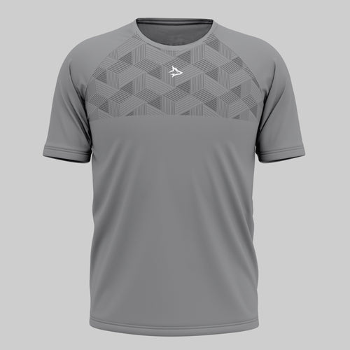 Camiseta Apex Dry Holographic Cinza - Sem Costura