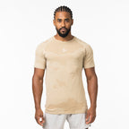 Camiseta Apex Dry Middle Lupus Caqui - Sem Costura