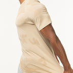 Camiseta Apex Dry Middle Lupus Caqui - Sem Costura