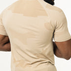 Camiseta Apex Dry Middle Lupus Caqui - Sem Costura