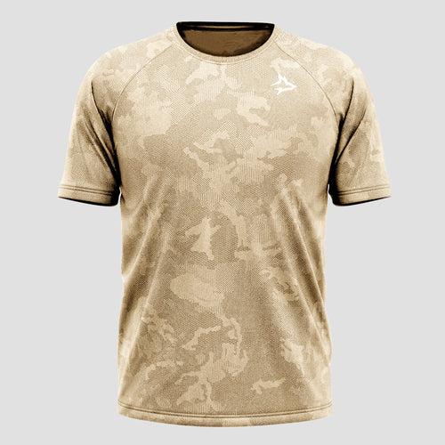 Camiseta Apex Dry New Lupus Caqui - Sem Costura
