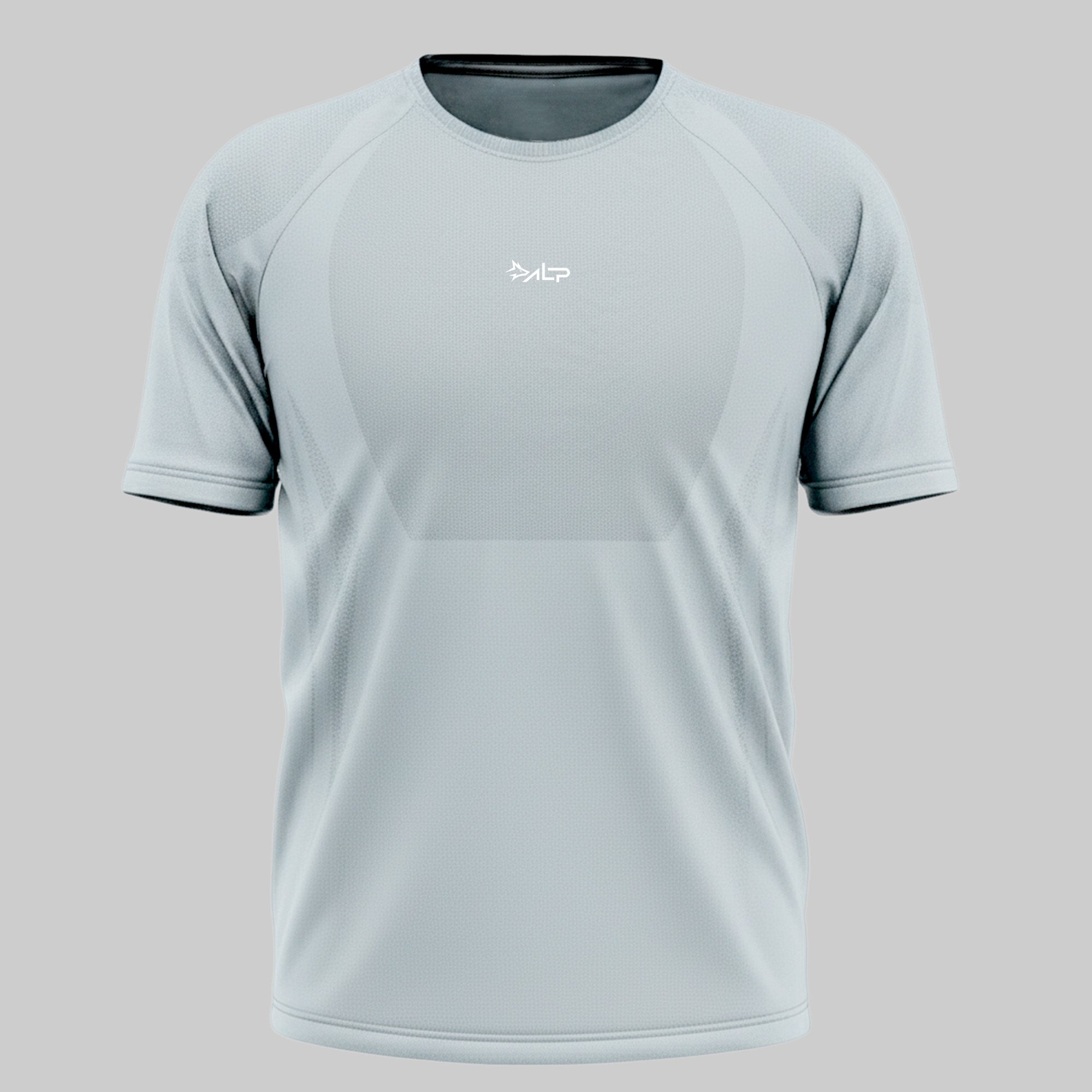 Camiseta Apex Dry New Tenacity Cinza Gelo - Sem Costura