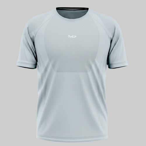 Camiseta Apex Dry New Tenacity Cinza Gelo - Sem Costura