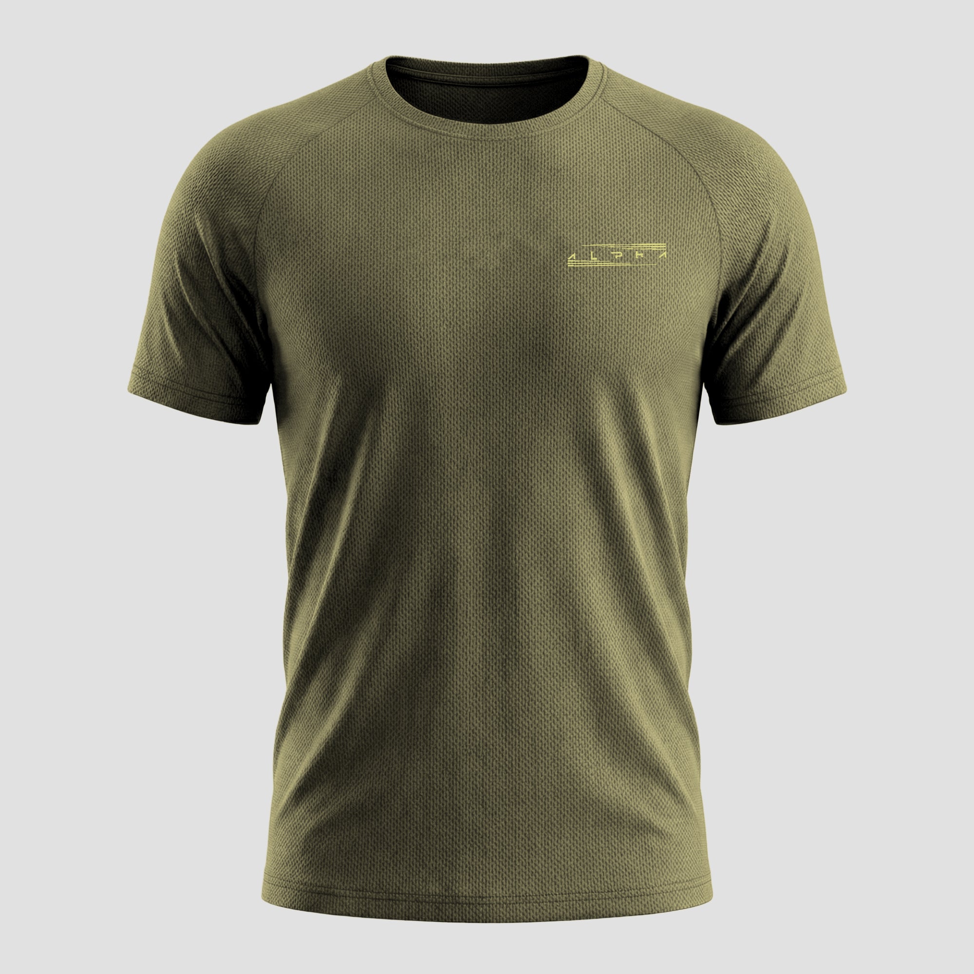 Camiseta Dry Fit Aspect Verde Uva